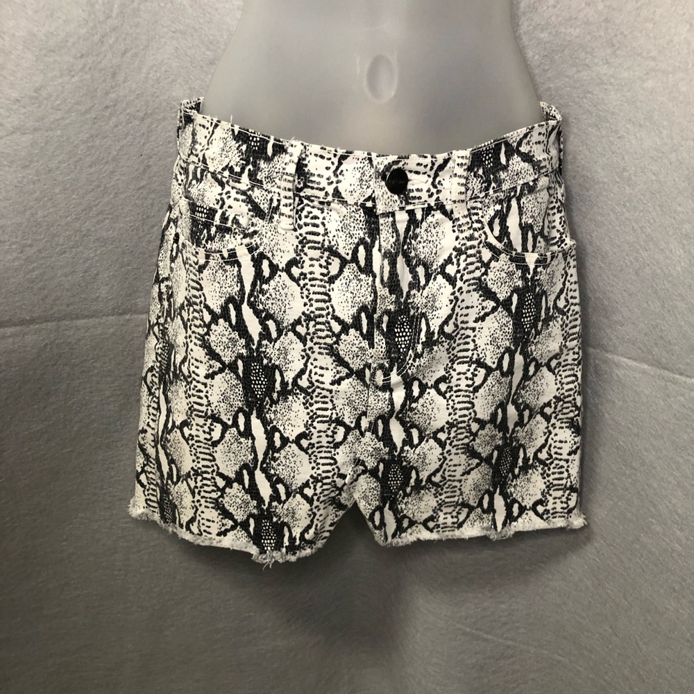 Frame Denim Python Print Mini Size 25 Excellent C… - image 1